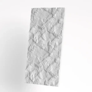 91835874 Гипсовая панель 3D Aratta Скала 071 1 белый 1200x600x55мм 0.72м² STLM-1517312
