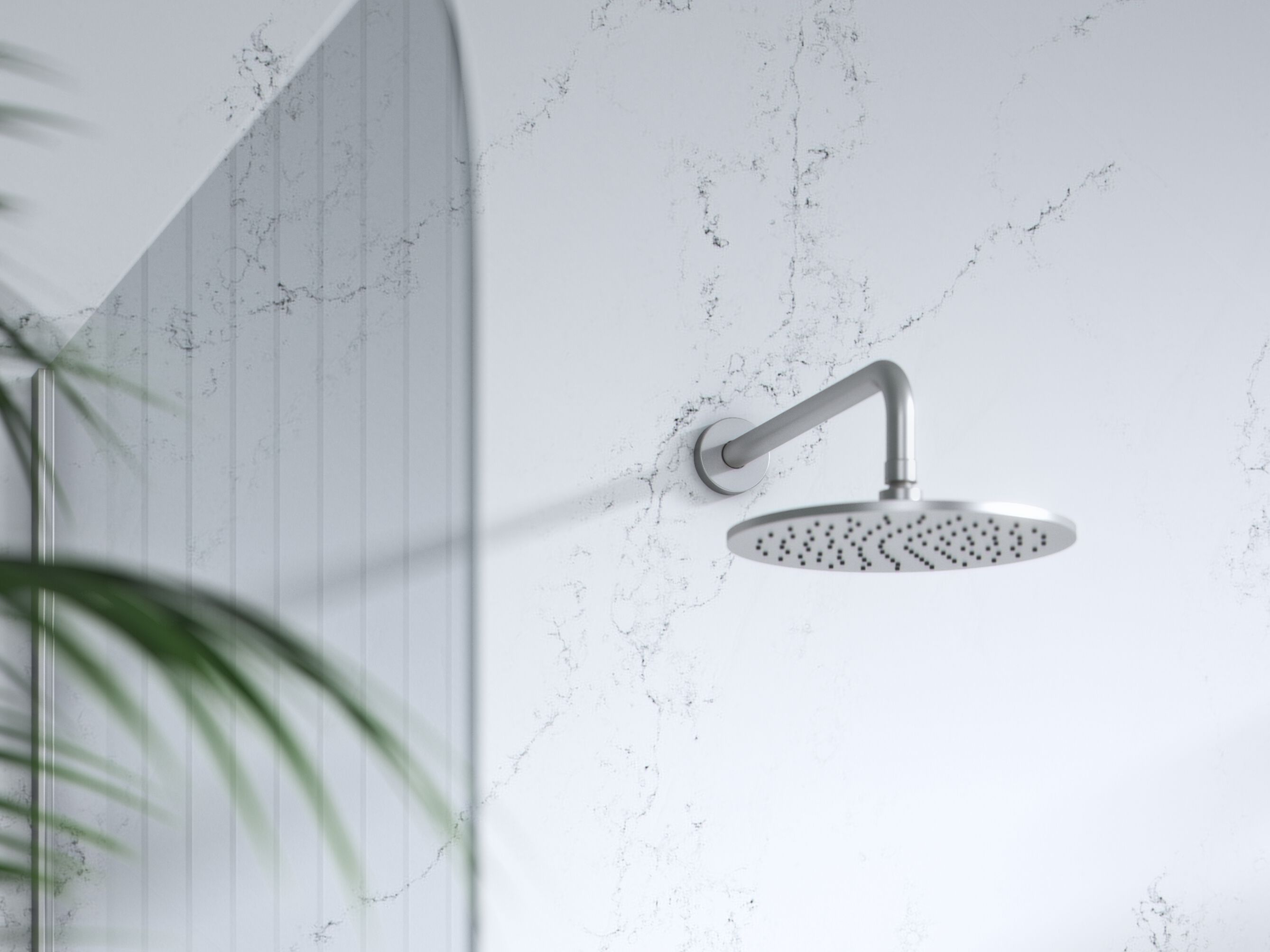 Круглая потолочная душевая головка с кронштейном Varied Forms M504 ARCH-00057689 - Вид №1