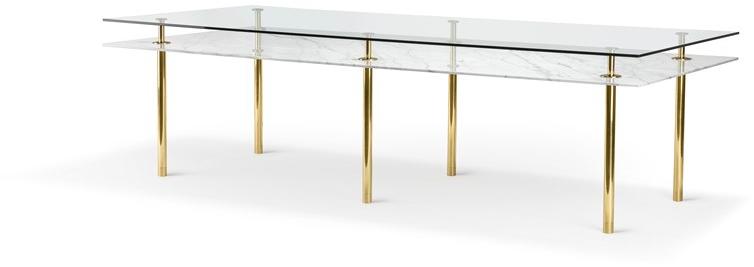 GHIDINI1961 Прямоугольный мраморный стол Legs sun-id-1466202 - Вид №3