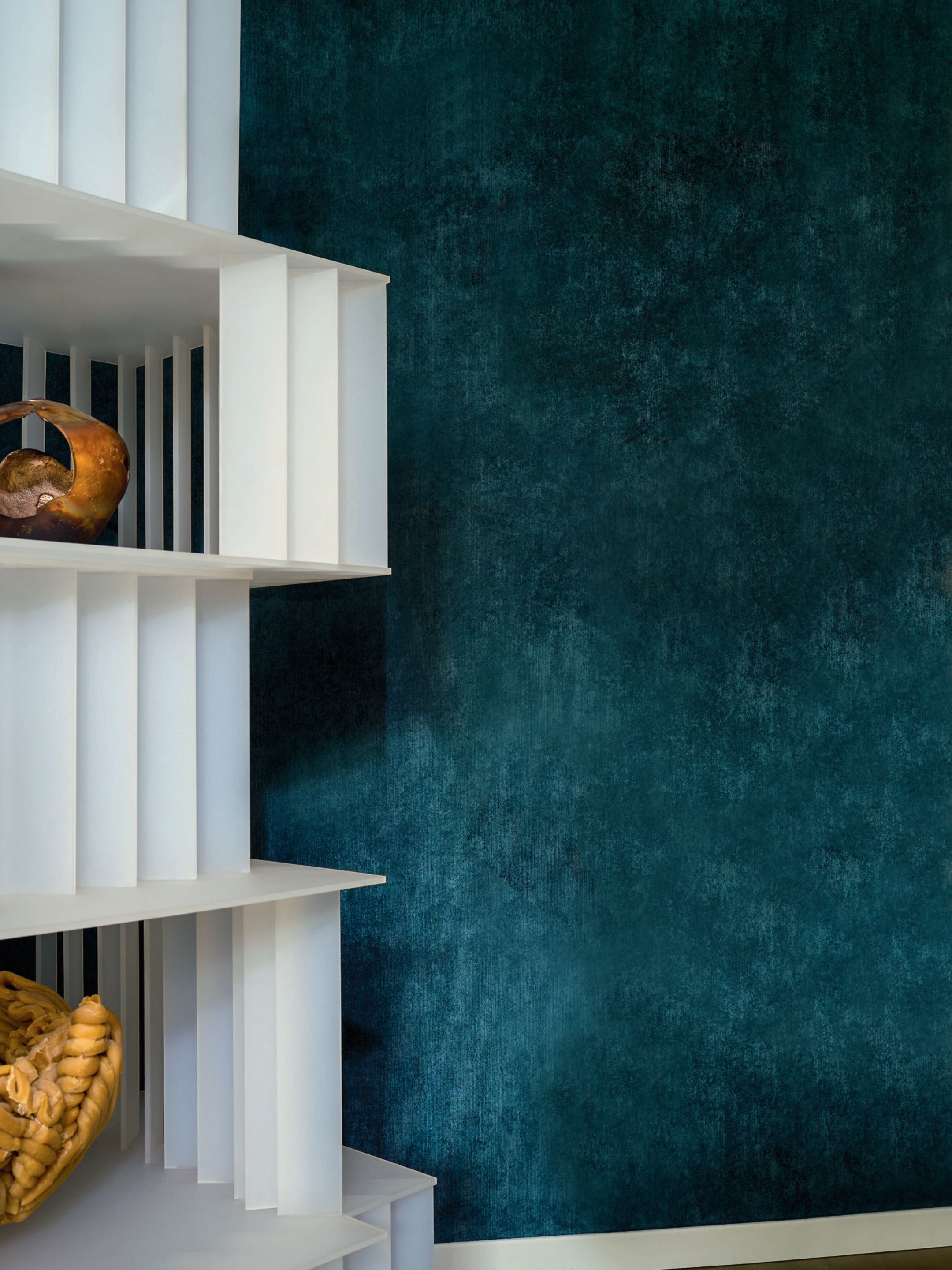 Бархатная моющаяся настенная ткань Élitis Alcôve ARCH-00145933 - Вид №9