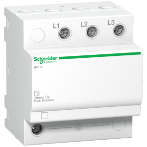 A9L15582 ОГРАНИЧИТЕЛЬ ПЕРЕНАПРЯЖЕНИЯ iPF 40 40kA 340В 3П Schneider Electric Acti 9