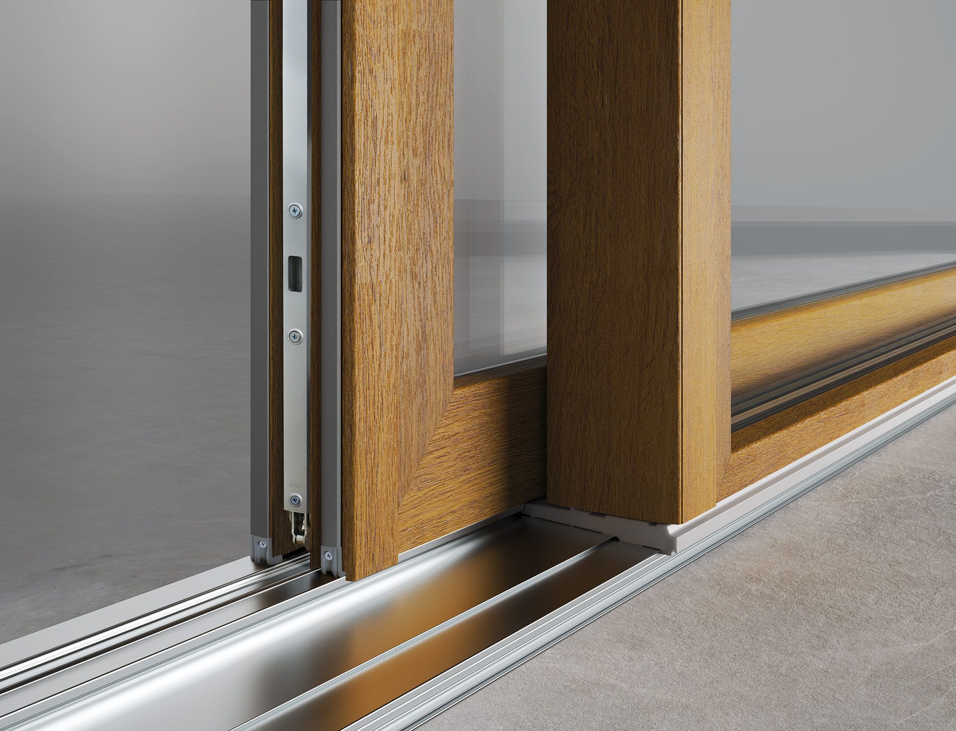 Раздвижные окна из ПВХ D&V Serramenti LIVINGSLIDE HS 82 ARCH-00037682 - Вид №6