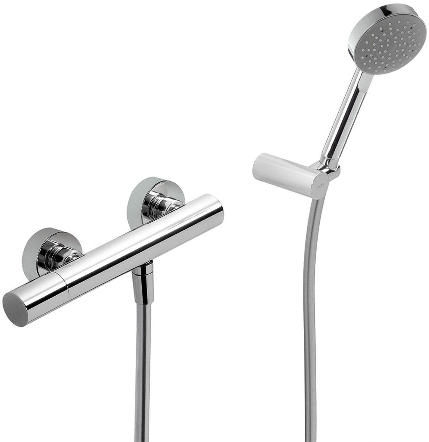 МАКСИМАЛЬНЫЙ настенный смеситель для душа с одной ручкой-06116701 TRES