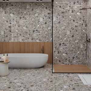 Глазурованный керамогранит Concor Ceppo Natural 60x120 см 1.44 м² полированный цвет тёмно-серый камень 89386034 STLM-2046030