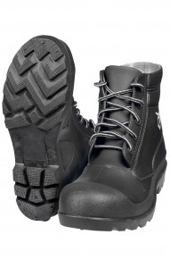 4958675 Ботинки ПВХ Альбатрос с металлическим подноском черные  Летняя обувь  размер 42