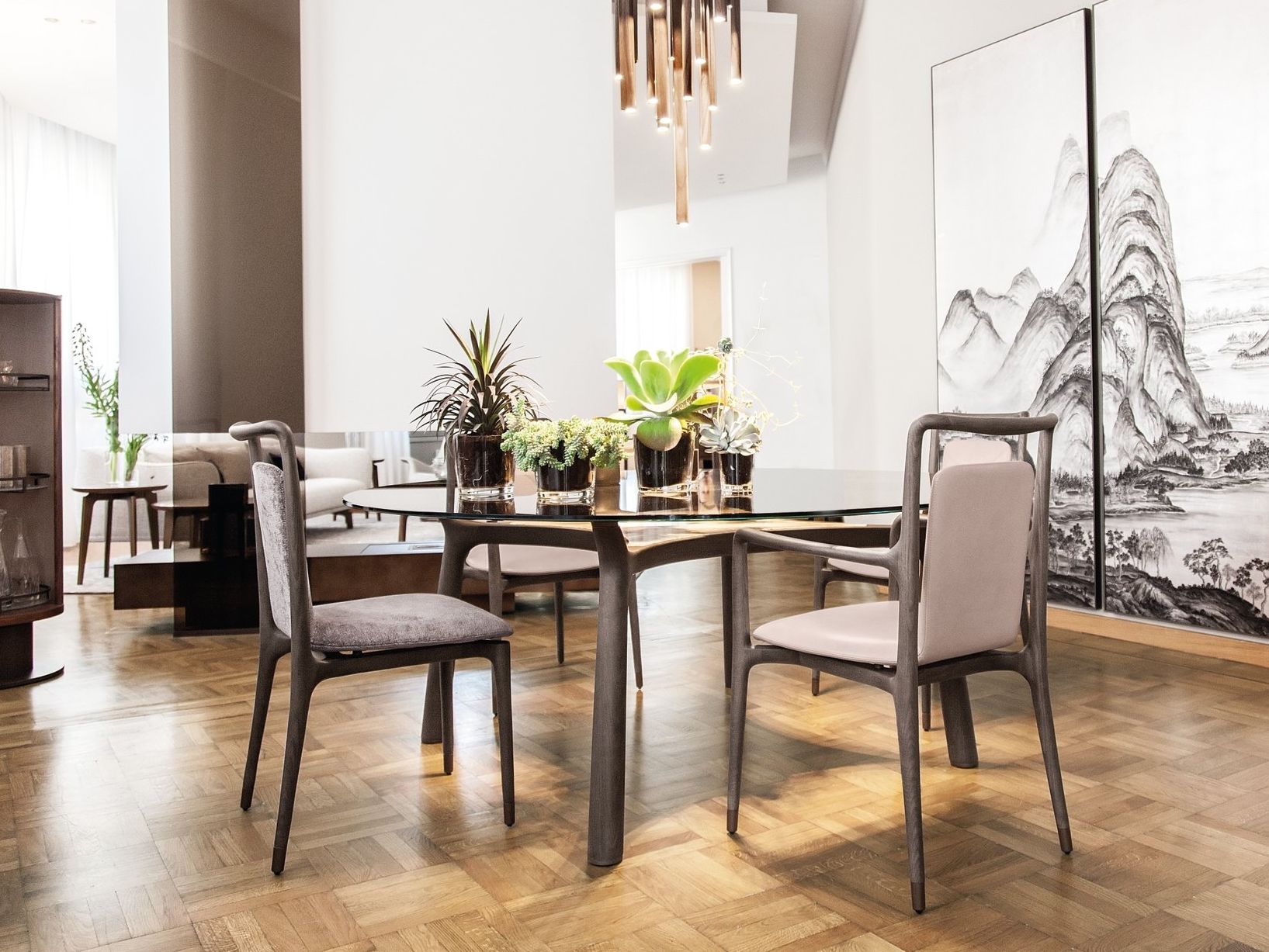 Тканевый стул Giorgetti IBLA ARCH-00034751 - Вид №7