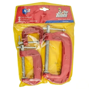 Набор струбцин G-образных Top Tools 3 шт.