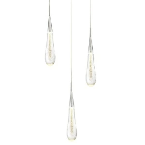 Светильник подвесной 120х18 см серебряный Delight Collection P98036-3 DELIGHT COLLECTION ДИЗАЙНЕРСКИЕ 00-3882310 Прозрачный;серебро