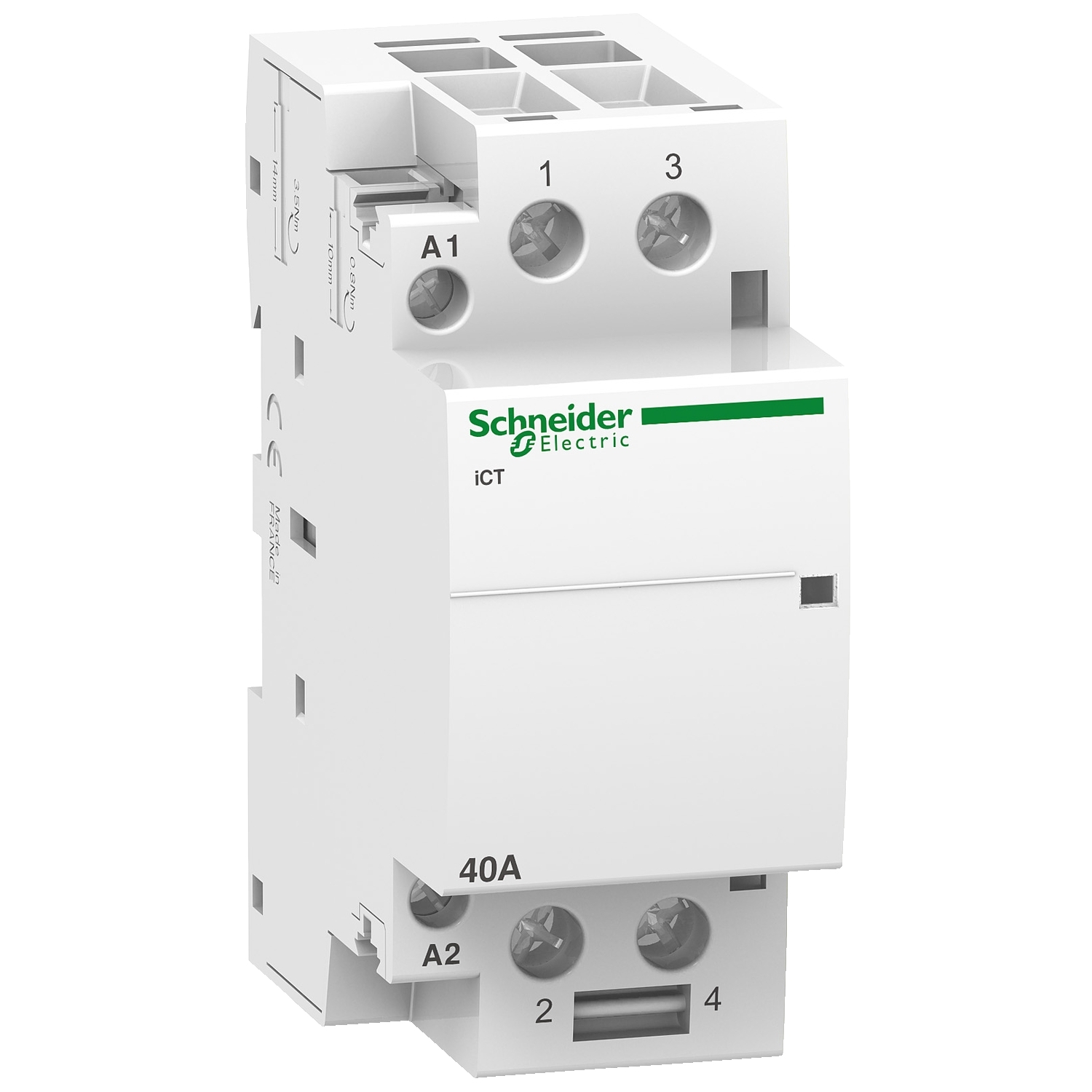 A9C20842 Модульный контактор iCT 2P 40А 230/240В AC Schneider Electric Acti 9 