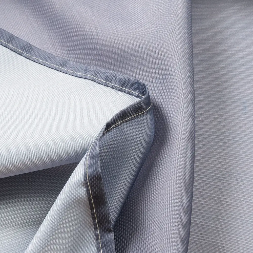 Штора для ванной Primanova Sharm - серый полиэстер 180x200 см 83787821 STLM-0044514 - Вид №2