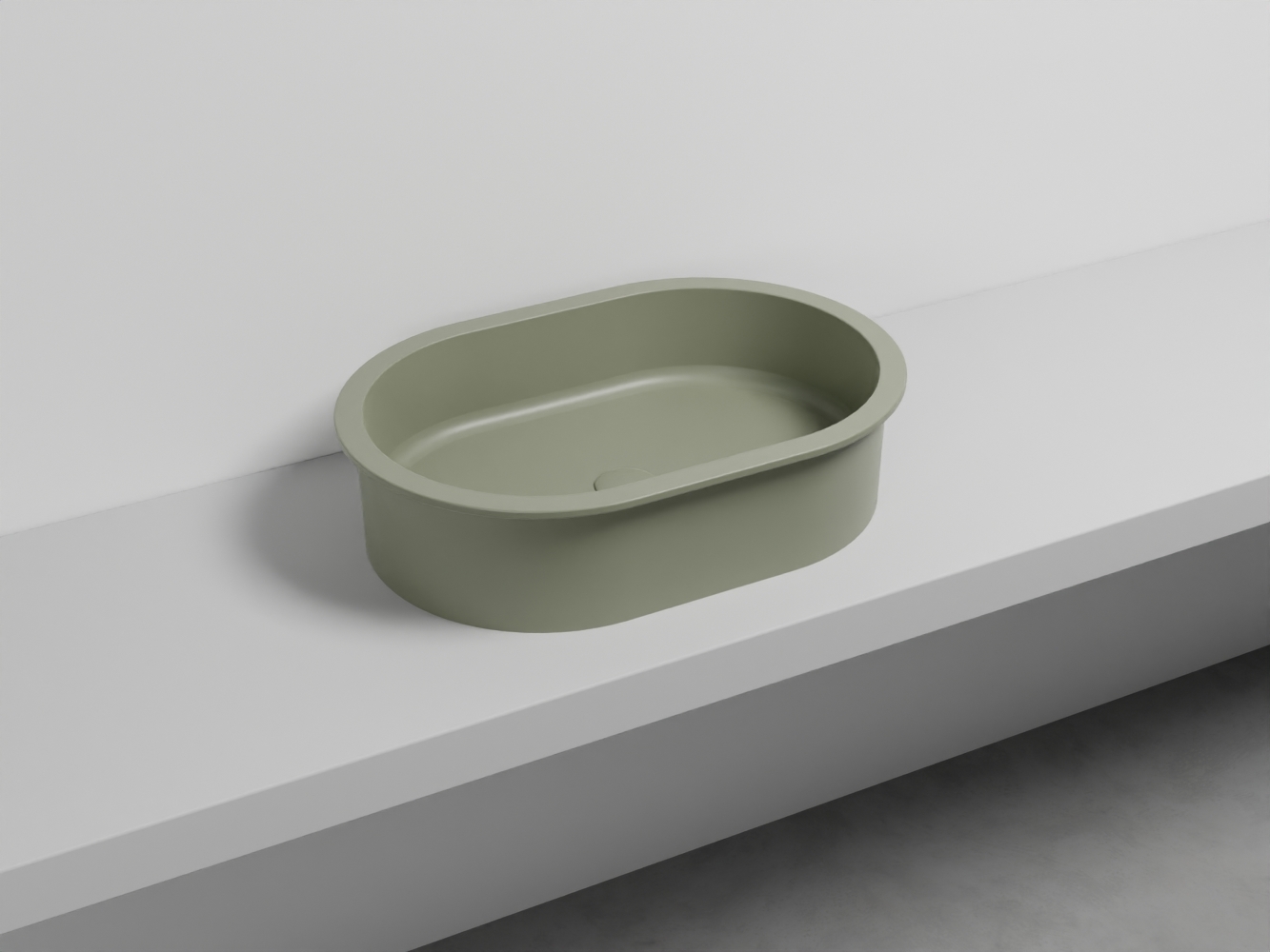 CALAO65-AG Раковина овальный Catino 65 cielo I Catini Ceramica Cielo