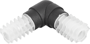 Эркерный соединитель INSPIRE для душевой штанги, черный матовый 85186883