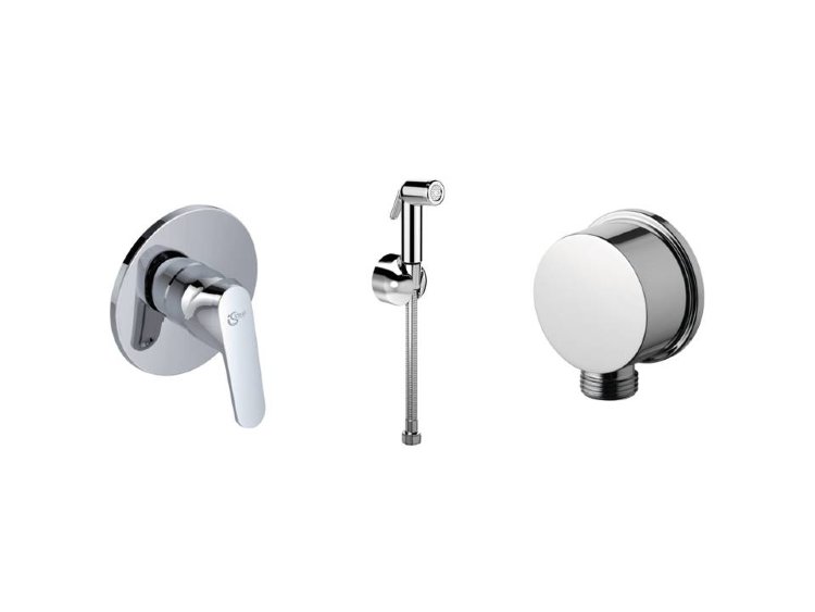 B0040AA Набор для гигиенического душа 3 в 1 Ideal Standard HYGIENIC PROMO SET  - Вид №1