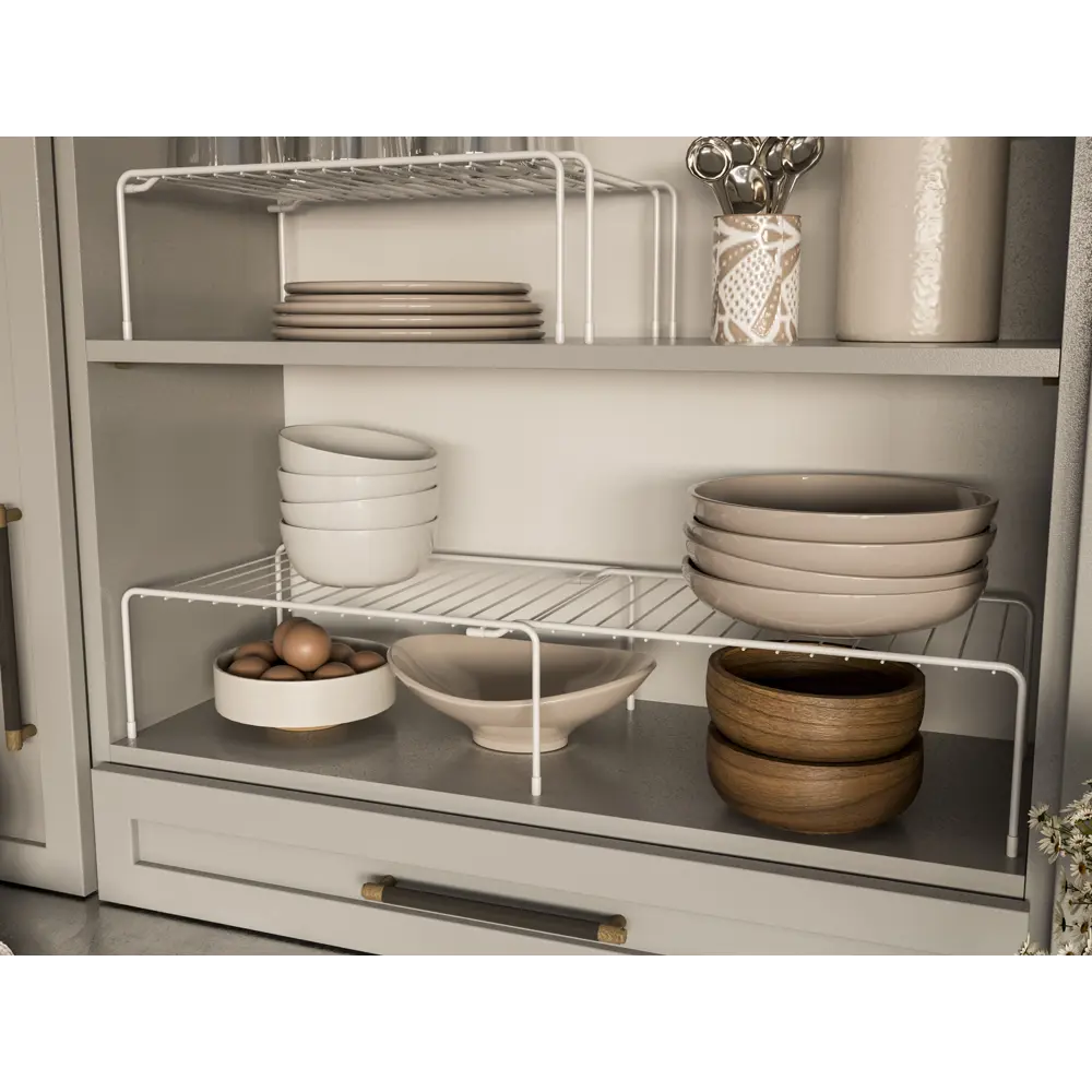 Полка для шкафа 75x25 см KONSENSA сталь цвет белый No STLM-2081400 - Вид №4