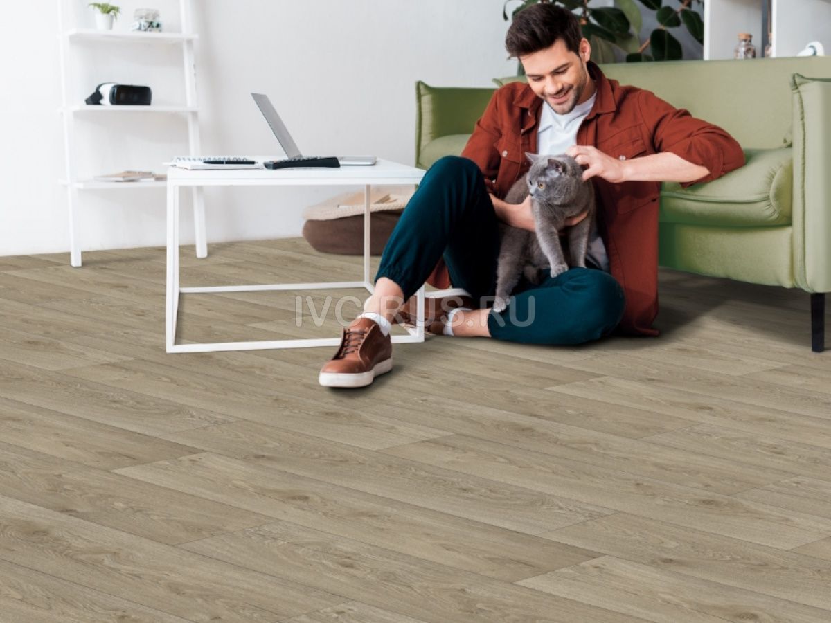 Линолеум бытовой TEXTiLE TEXART - ТЕКСТИЛЬ ТЕКСАРТ i524735 IVC-RUS  - Вид №1