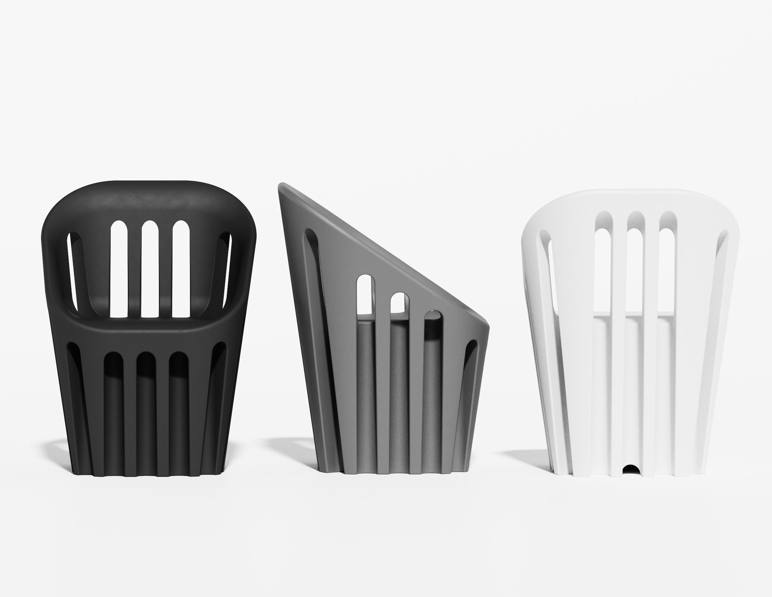 Полиэтиленовый садовый стул SLIDE COLISEUM ARCH-00002282 - Вид №2