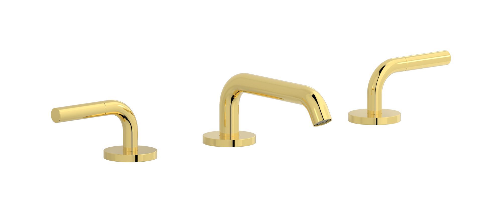 Смеситель для раковины с 3 отверстиями для пола с автоматическим сливом IB Milano Torino ARCH-00099826 - Вид №8