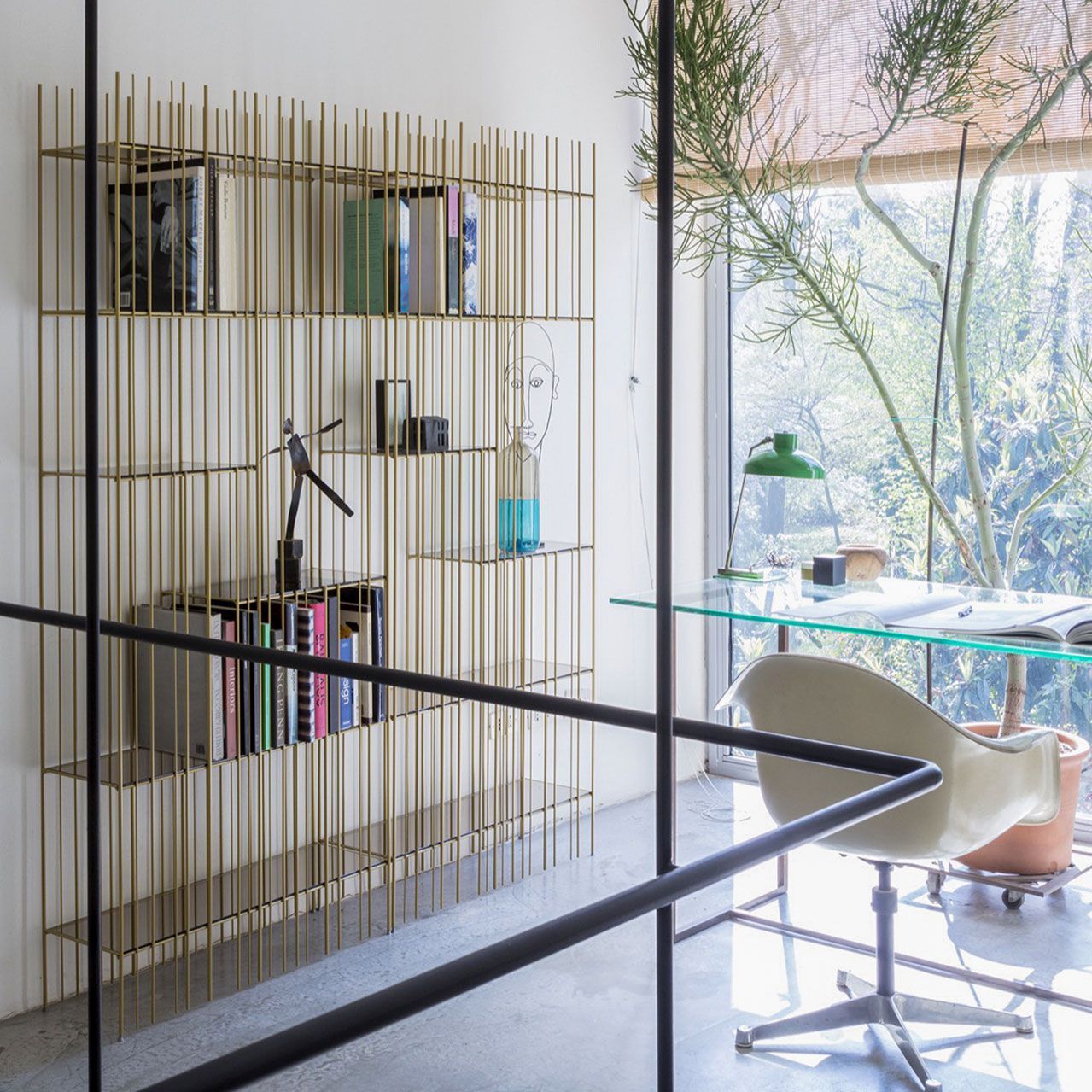 Книжный шкаф из металла Mogg метрическая ARCH-00025526 - Вид №9