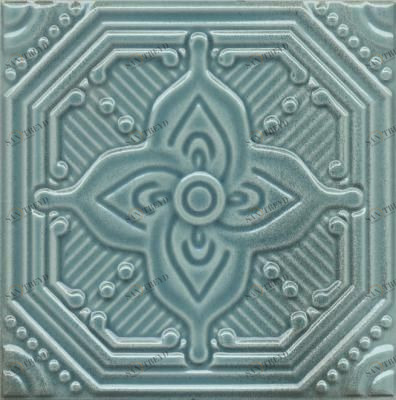 SSA004 Декор Салинас лазурный 15*15 Kerama Marazzi sun-id-319690