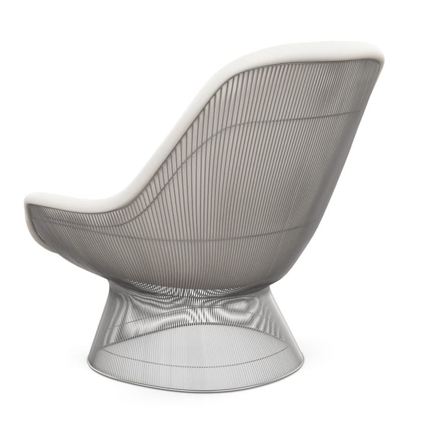 Кресло из стали и ткани с подлокотниками Knoll Platner ARCH-00015718 - Вид №5