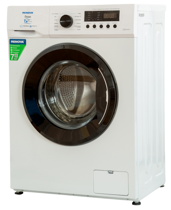 9055887 Стиральная машина RENOVA WAF-7014ISM31 белый STDN-0108453 - Вид №1