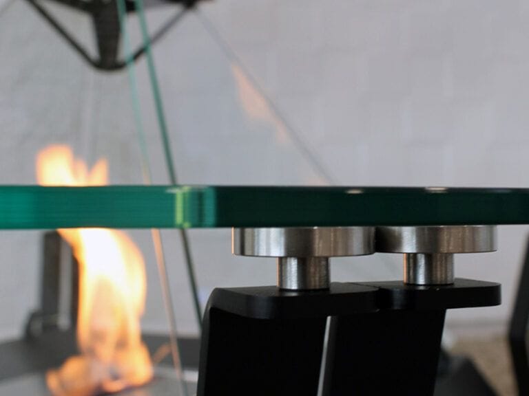 Отдельно стоящий камин с панорамным стеклом bioKamino CRYSTAL LOUVRE ARCH-00138063 - Вид №6