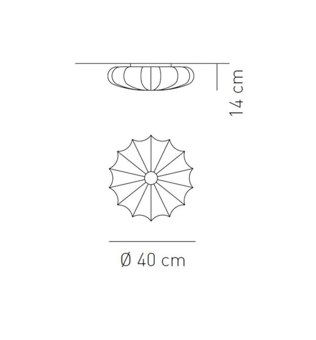 Axo Light MUSE PLMUSE40FIXXE27 универсальный Santreyd 97723 - Вид №2