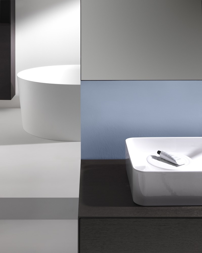 H2312820000001 Свободностоящая ванна со скрытым переливом, материал Sentec LAUFEN PRO - Вид №5