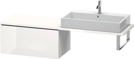 Шкафчик для компактной консоли L-Cube #LC5824 820 x 477 мм Duravit LC582406969 - Вид №2