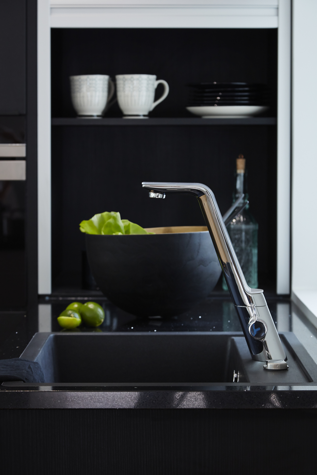 Oras 8720F Смеситель для кухни, 230/12 V 8720F ALESSI Sense Хром/Белый  - Вид №1