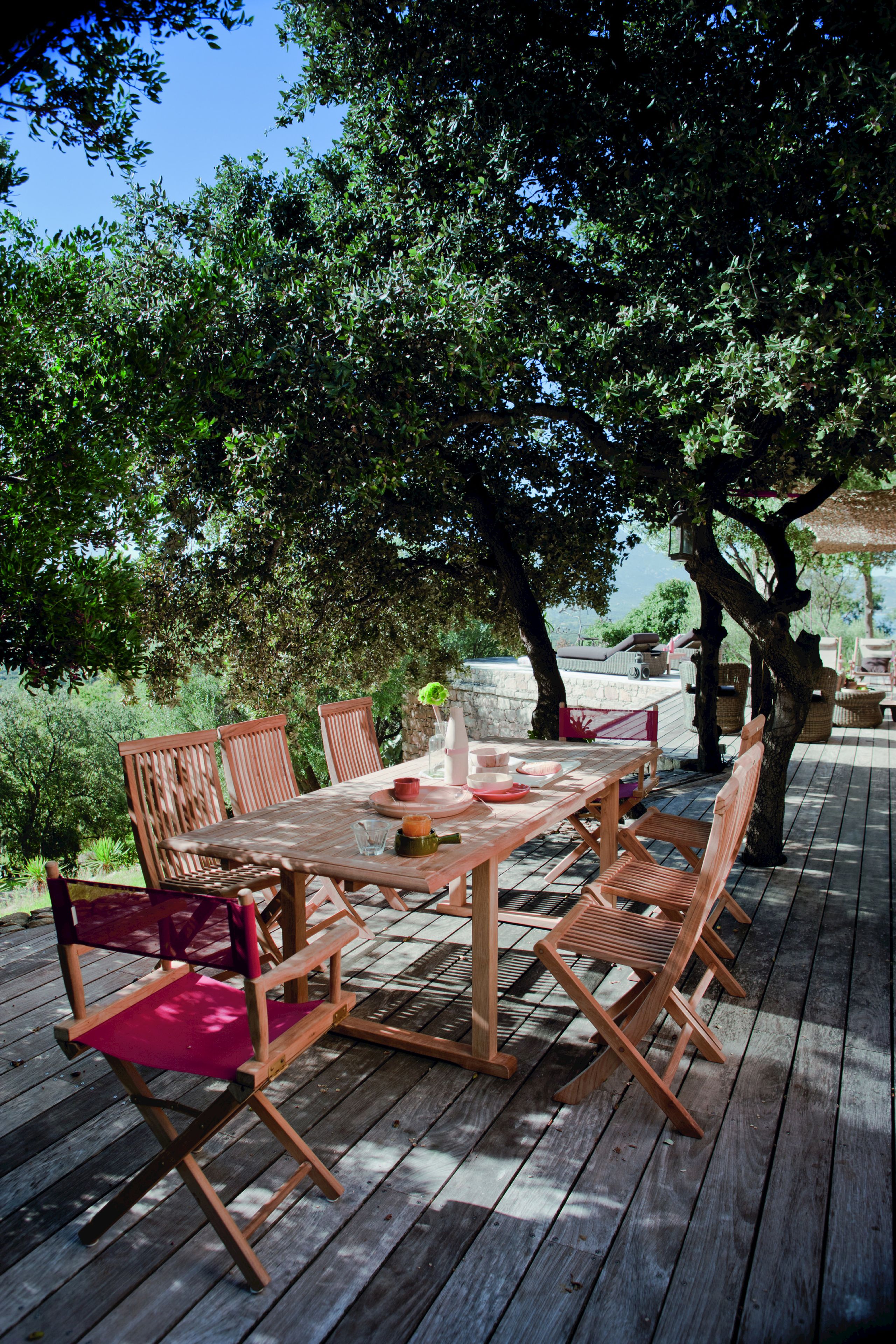 Выдвижной прямоугольный стол из тикового дерева Unopiù Челси ARCH-00046685 - Вид №6