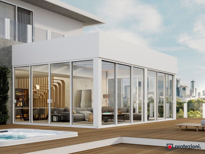 Подвижная крышка с термической резкой Protezioni Ermes ARCH-00035647 - Вид №2