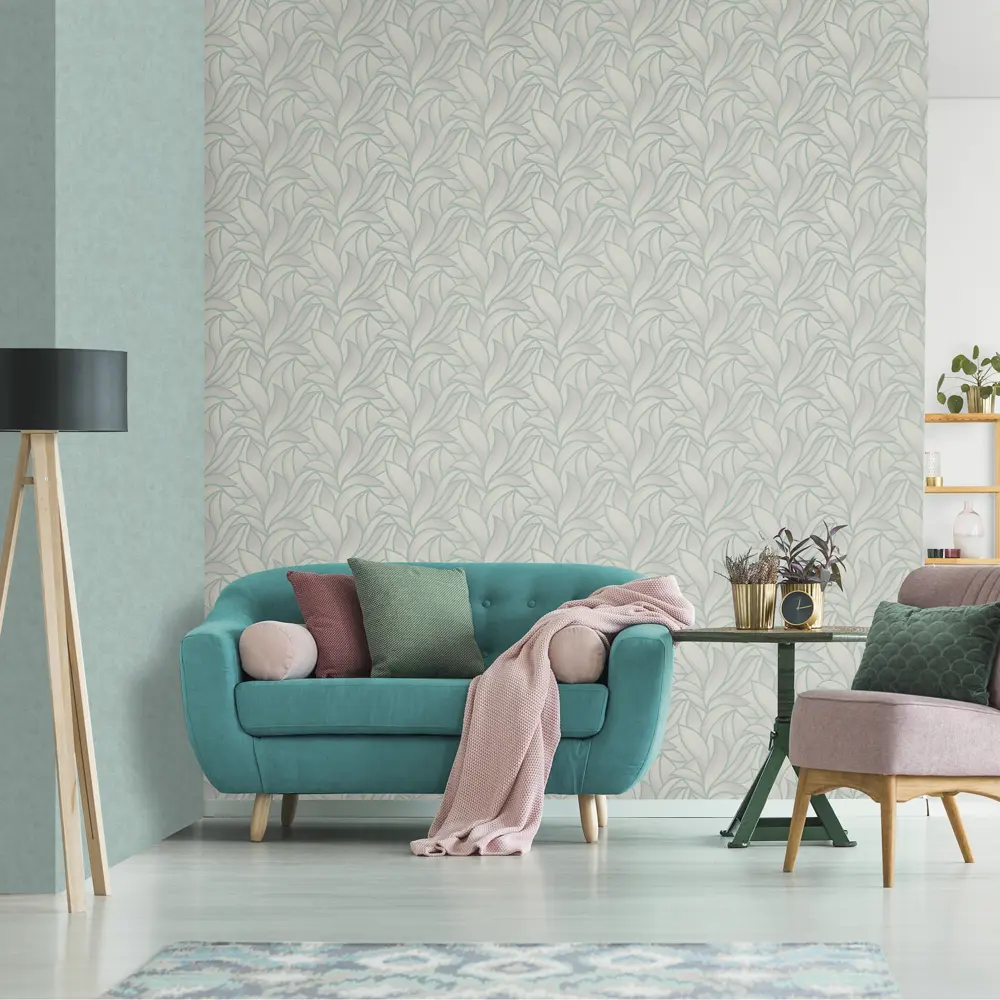 Обои флизелиновые Erismann Hypnotic зеленые 1.06 м 12027-18 STLM-2137702 - Вид №2