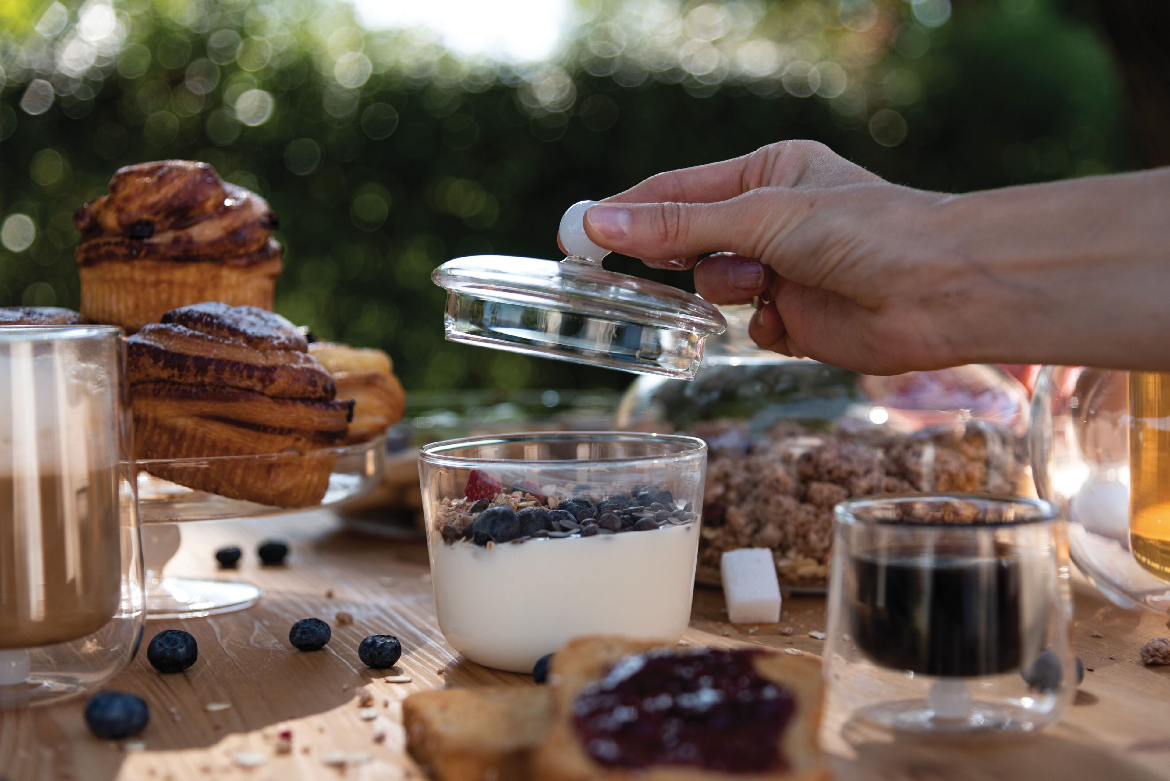 Контейнер для пищевых продуктов из боросиликатного стекла Zafferano настольный шар ARCH-00107090 - Вид №1