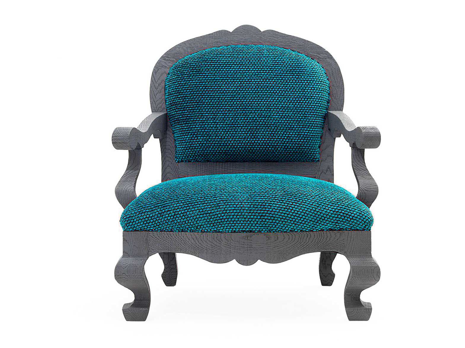 Тканевое кресло с подлокотниками Lando GINGER ARCH-00072834