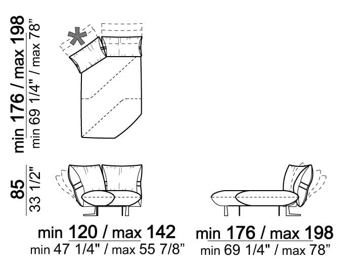 Модульный диван Arketipo Smooth Operator ARCH-00029693 - Вид №7