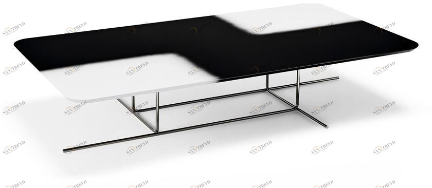 Arketipo Прямоугольный журнальный столик из мдф и металла sun-id-1409243