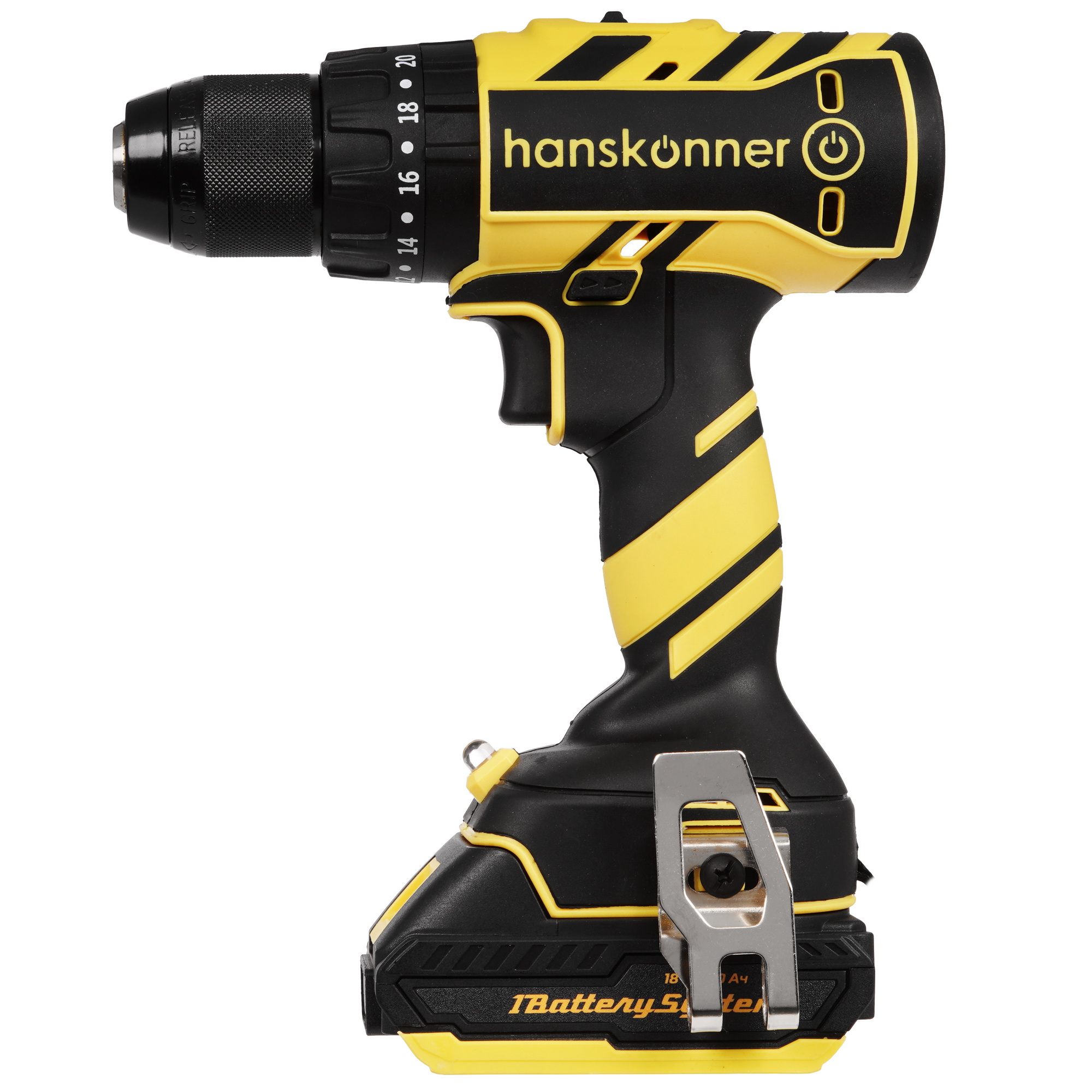 Дрель-шуруповерт Hanskonner HCD1865I 1BatterySystem 18V 9127192 STDN-0067932 - Вид №1