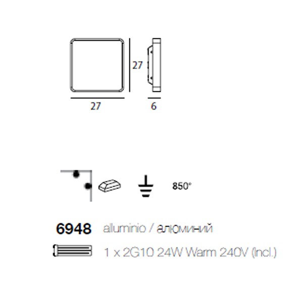 Linea Light 6948 Al-book универсальный 86018 - Вид №3