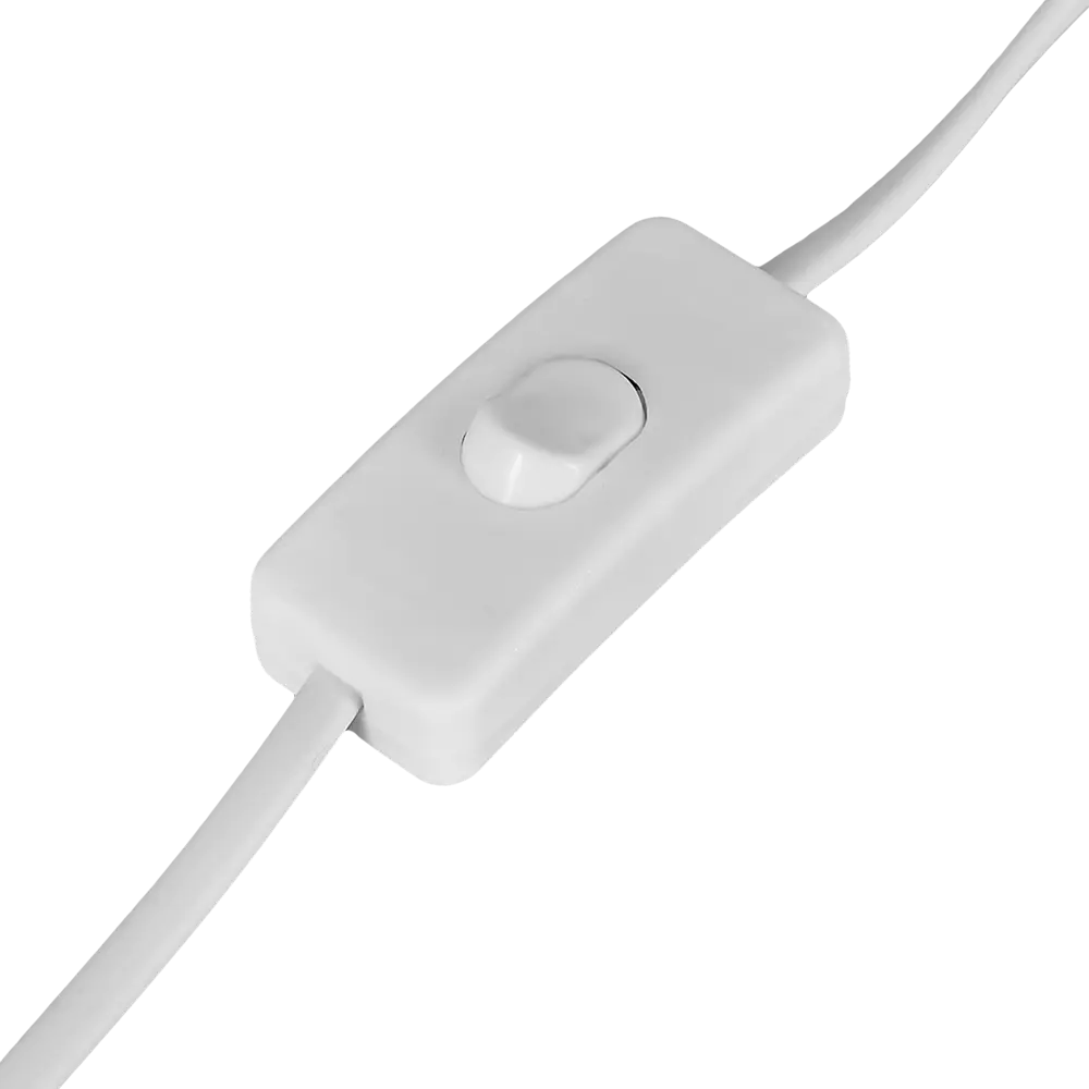 Лампа настольная Tendenza TZ-LL015 с перьями под лампу с выключателем цвет белый STLM-2143578 - Вид №5