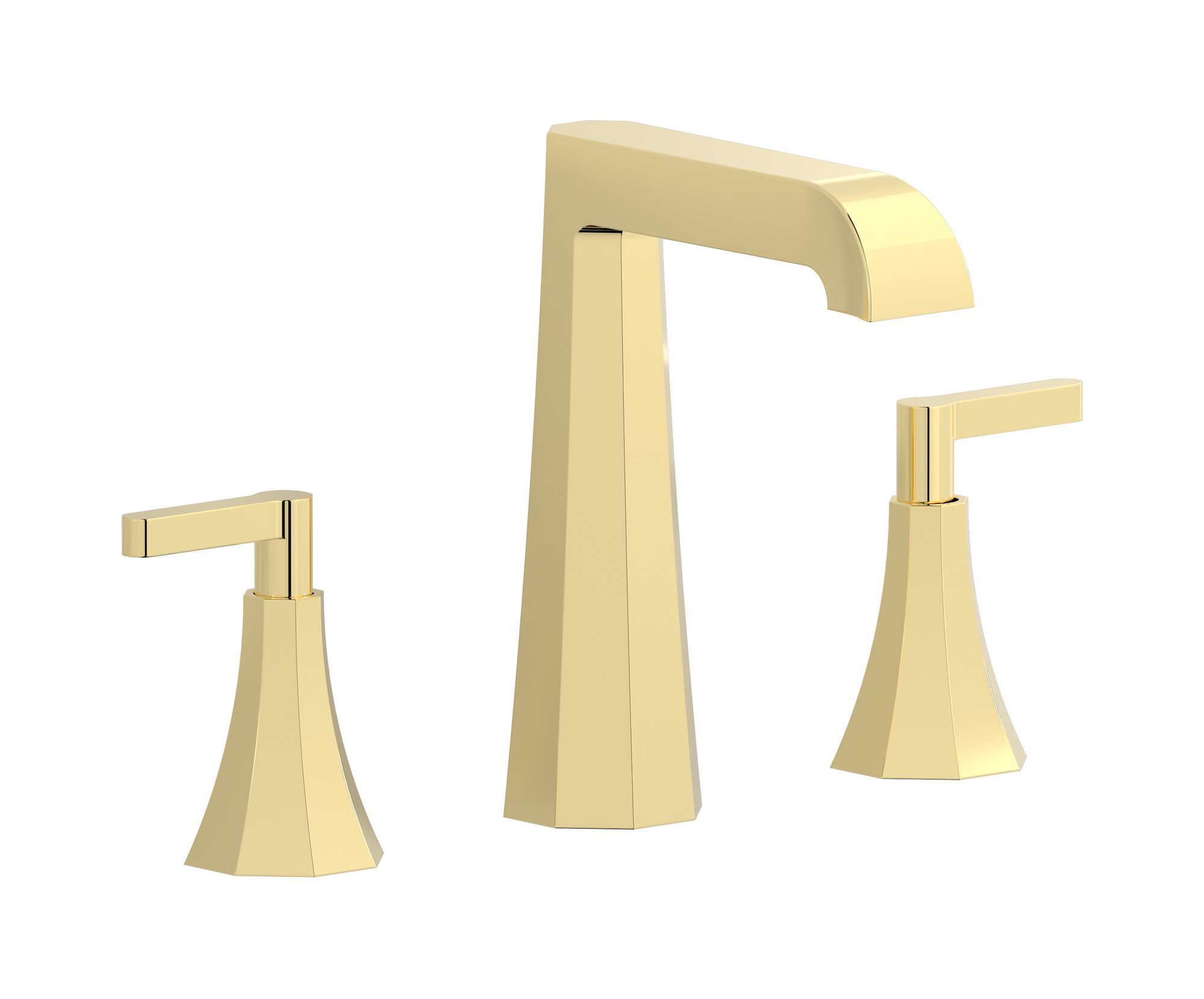 Смеситель для раковины с 3 отверстиями для пола с автоматическим сливом IB Belmondo + Belmondo Elle ARCH-00101048 - Вид №1