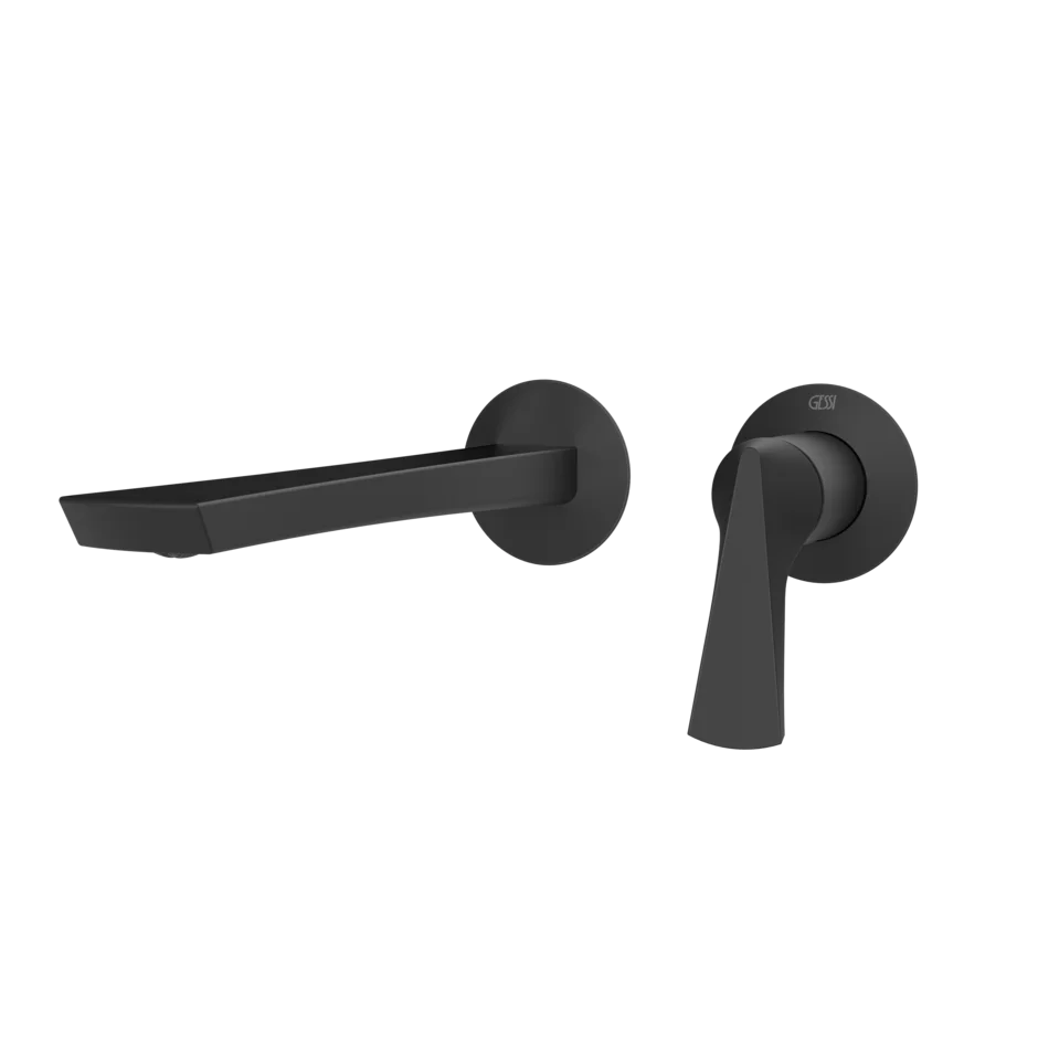 Смеситель для умывальника 72088 299 Gessi Ventaglio МАТОВО-ЧЕРНЫЙ 72088299