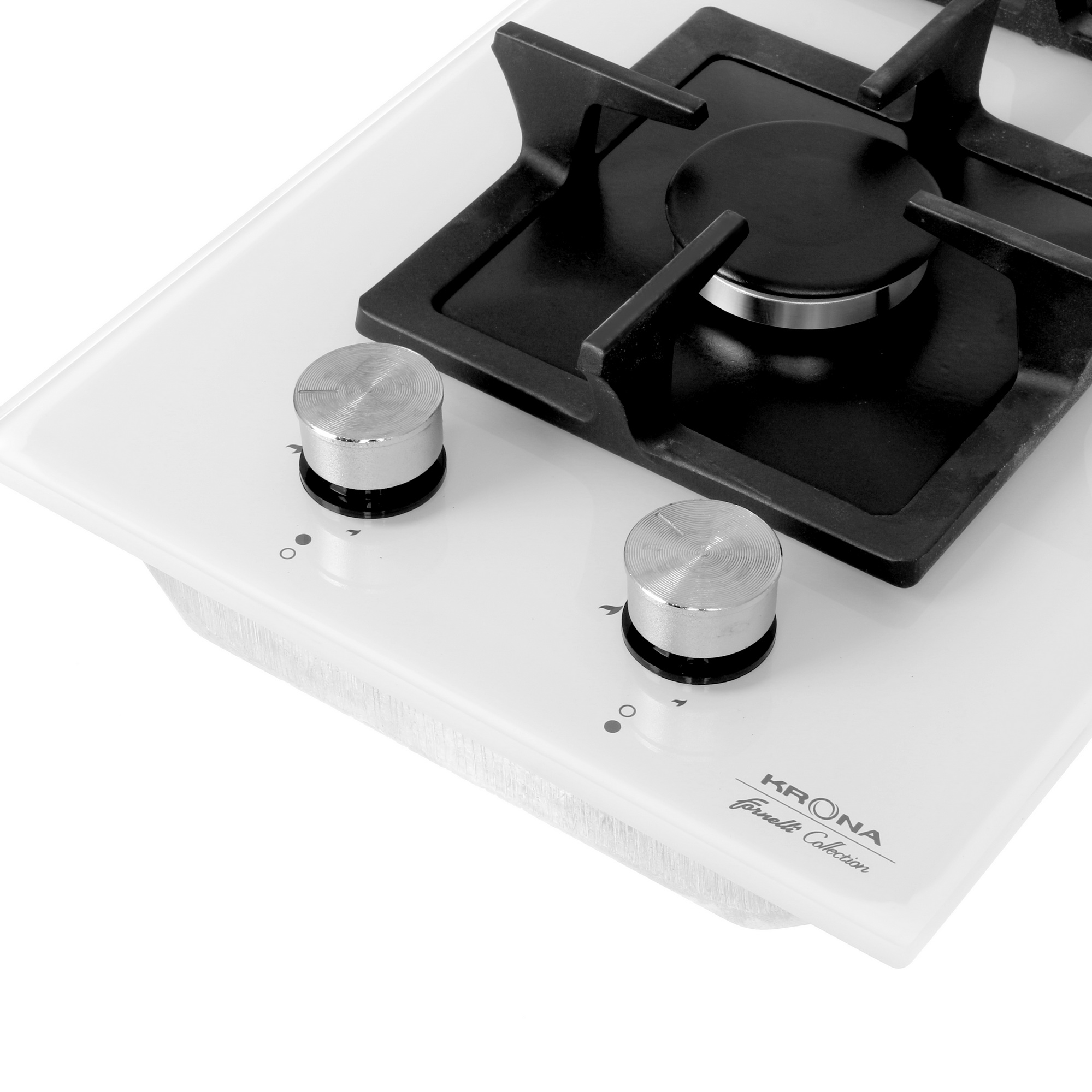 8160806 Газовая варочная поверхность KRONA CALORE 30 WH KRONA1 STDN-0151479 - Вид №2