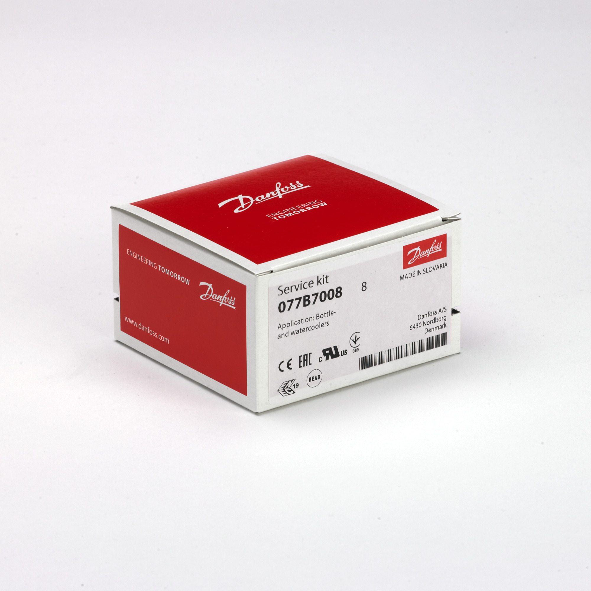 Danfoss Сервисные термостаты бытового и торгового применения 077B SERVICE THERMOSTAT NO. 5 077B7005  - Вид №9