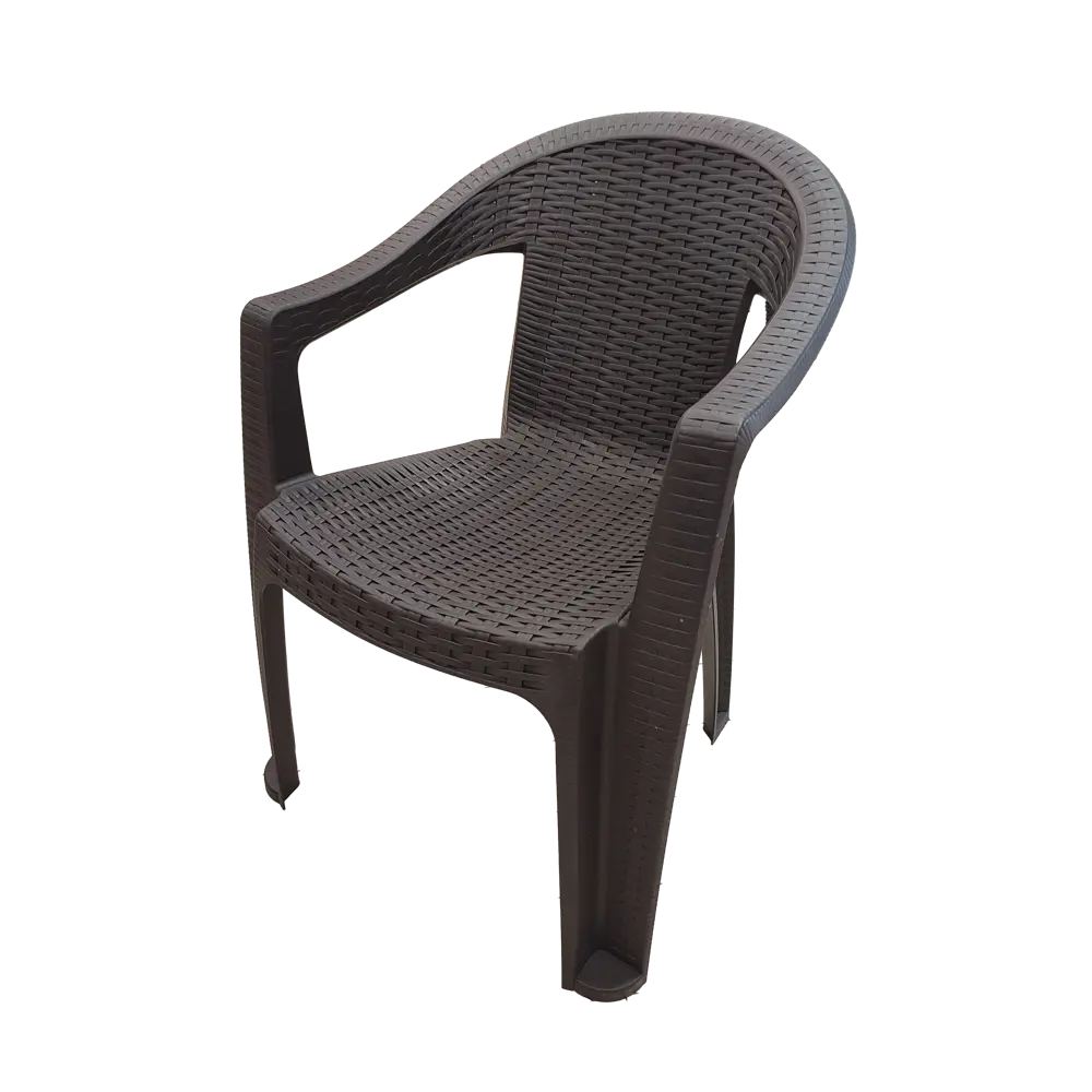 Кресло садовое Heniver Kiki 61x77x57 см пластик шоколадный Кресло kiki шоколад STLM-2053556 - Вид №2