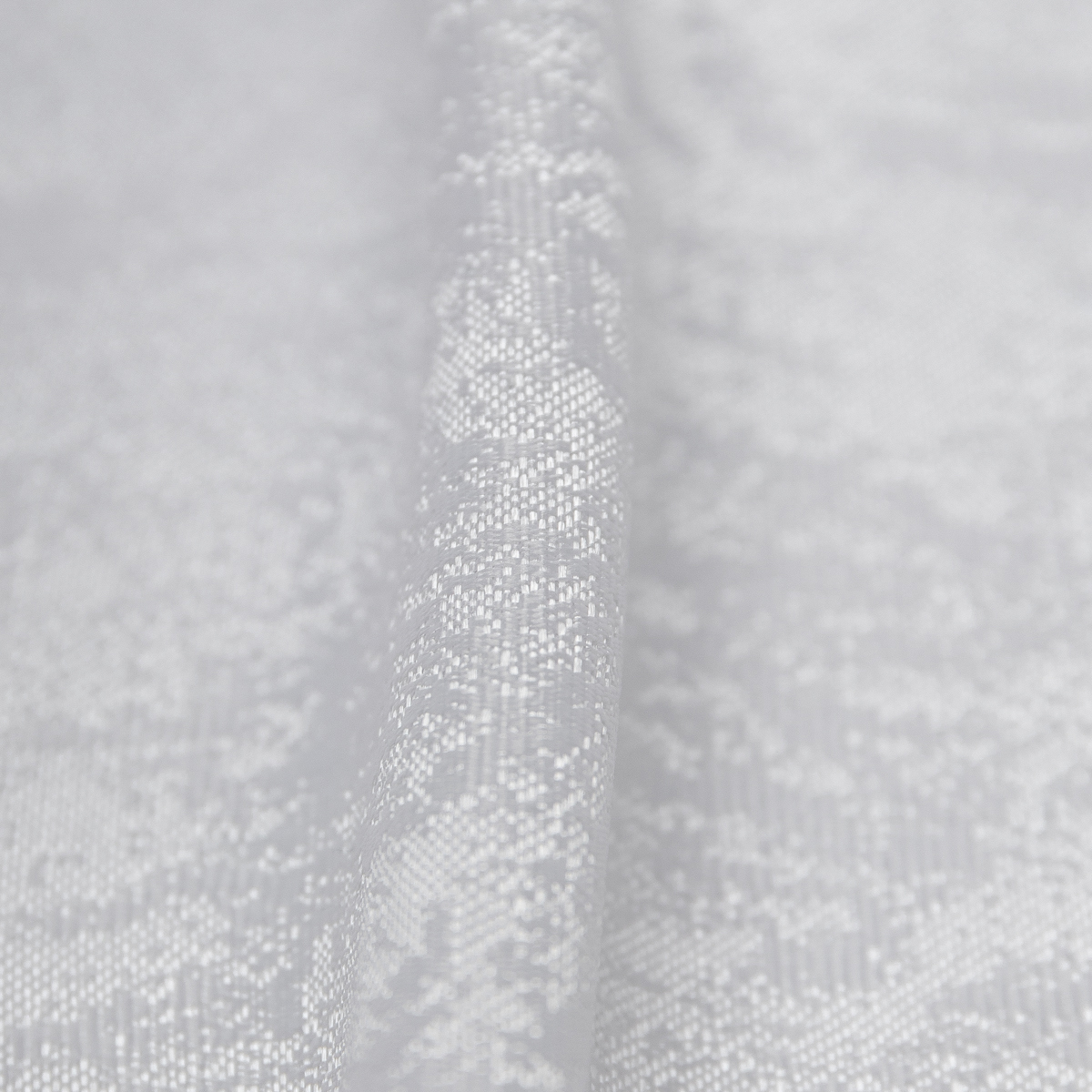 TEX REPUBLIC Ткань «Дебют» белый жаккард для изысканных штор 16280385 STLM-0006765 - Вид №3