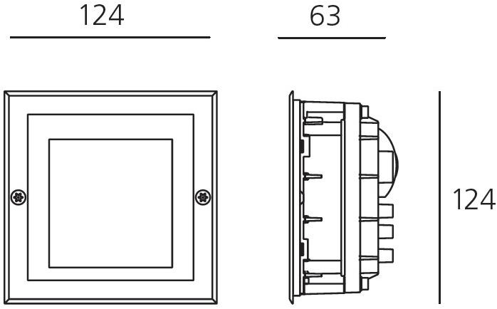Artemide Настенная светодиодная лестница из технополимера sun-id-1391204 - Вид №2