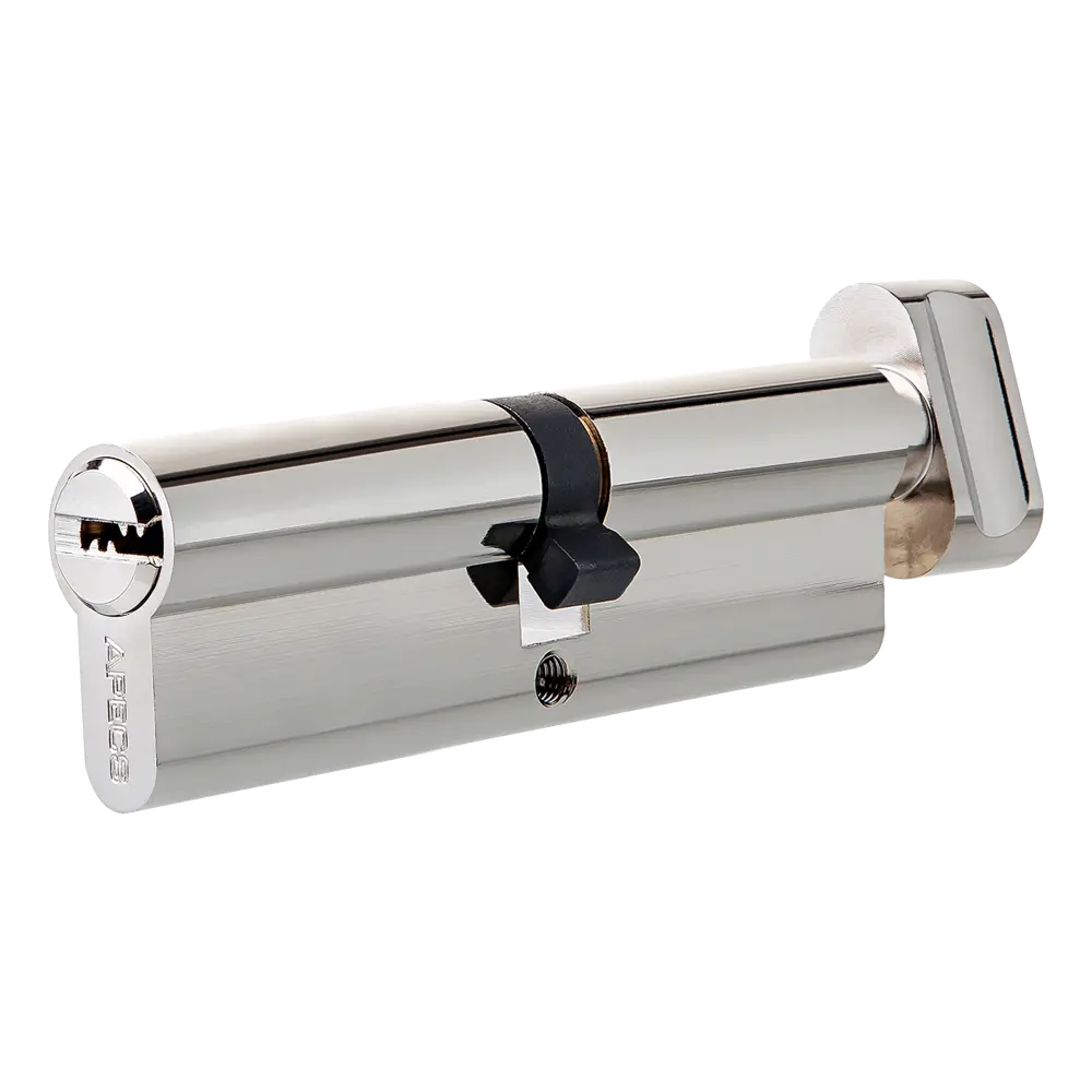 Цилиндр Apecs SM-90(40C/50)-C-NI, 40x50 мм, ключ/вертушка, цвет никель ЦИЛИНДР APECS SM-90(40C/50)-C-NI КЛ-ВЕРТ STLM-2046487