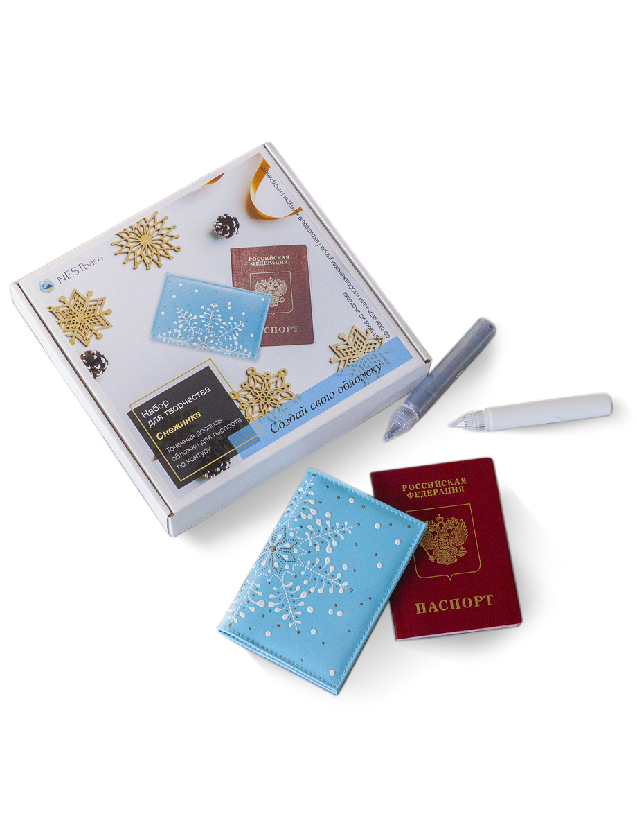 121603 Набор для творчества Снежинка NESTbase 