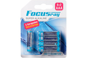 17542086 Батарейки Super ALKALINE LR03 BL8 2 627741 Focusray